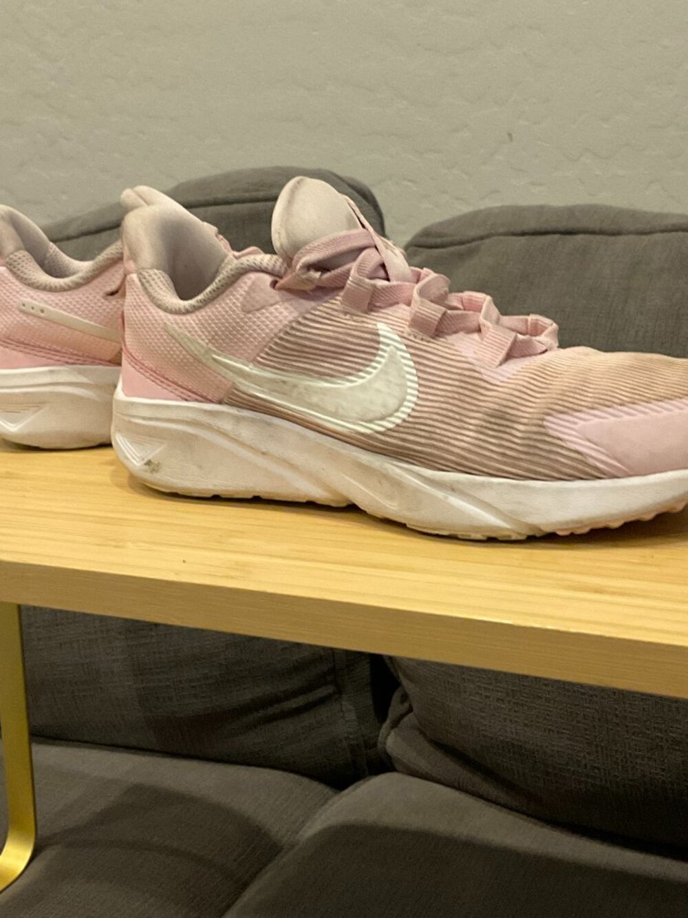 Nike Star Runner 4 Pink Girls Sneakers Size 2Y